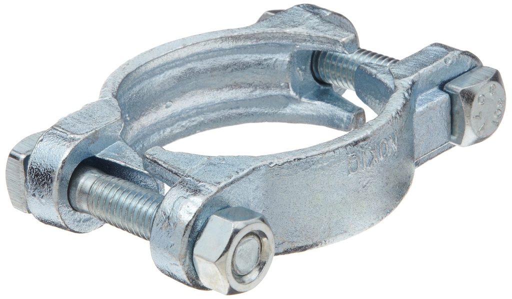 ABRAZADERA DOBLE TORNILLO GALVANIZADO R10PULG (250MM)