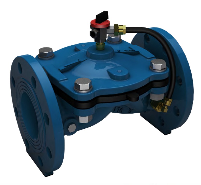 VÁLVULA HIDRÁULICA MANUAL PN 10 FOFO BRIDADA 2 PULGADAS