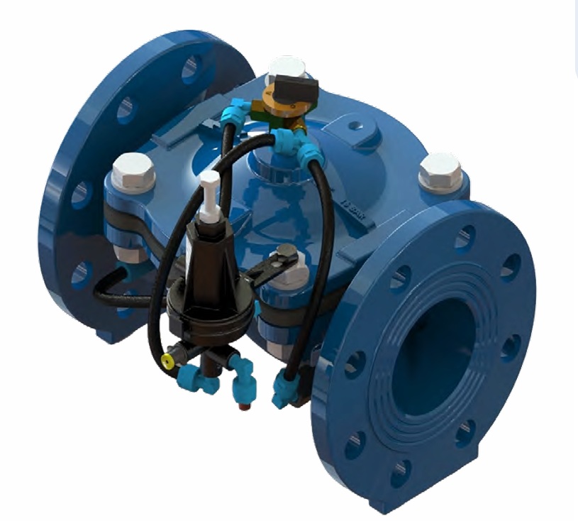 VÁLVULA HIDRÁULICA REDUCTORA DE PRESIÓN FOFO BRIDADA 2 PULGADAS