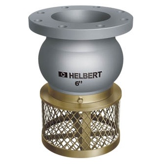 VÁLVULA CHECK PICHANCHA BRIDADA EN ALUMINIO 10 PULGADAS