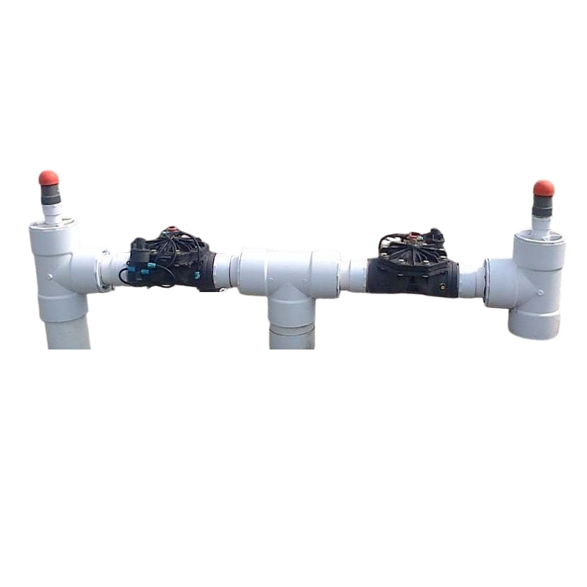 HIDRANTE DOBLE AUTOMÁTICO 4X3X4PULG VENTOSA 1 Y 2PULG