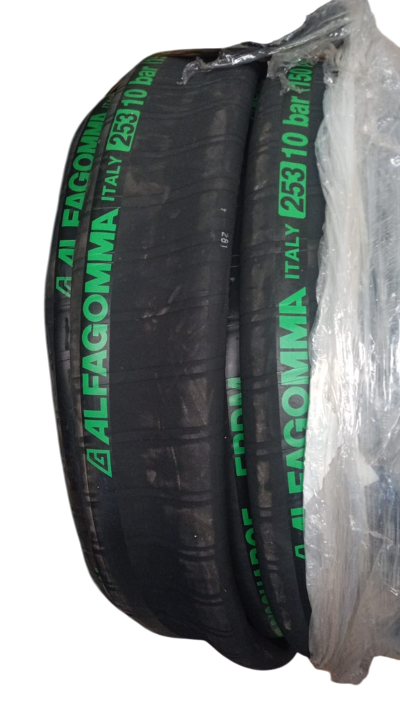 MANGUERA NEGRA DESCARGA DE AGUA 4 PULG R30M