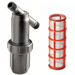 FILTRO EN Y 120MESH 11/2PULG PARA 3.0LPS POLIPRO-INOX