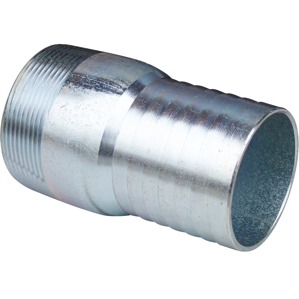 NIPLE BOTELLA FIERRO GALVANIZADO 4 PULGADAS