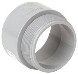 ADAPTADOR MACHO PVC CEDULA 40 8 PULGADAS