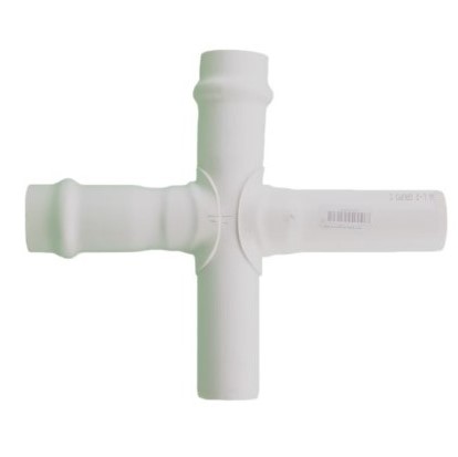 CRUZ HIDRÁULICA PVC MÉTRICA 250X200MM(10X8) CAM 120PSI