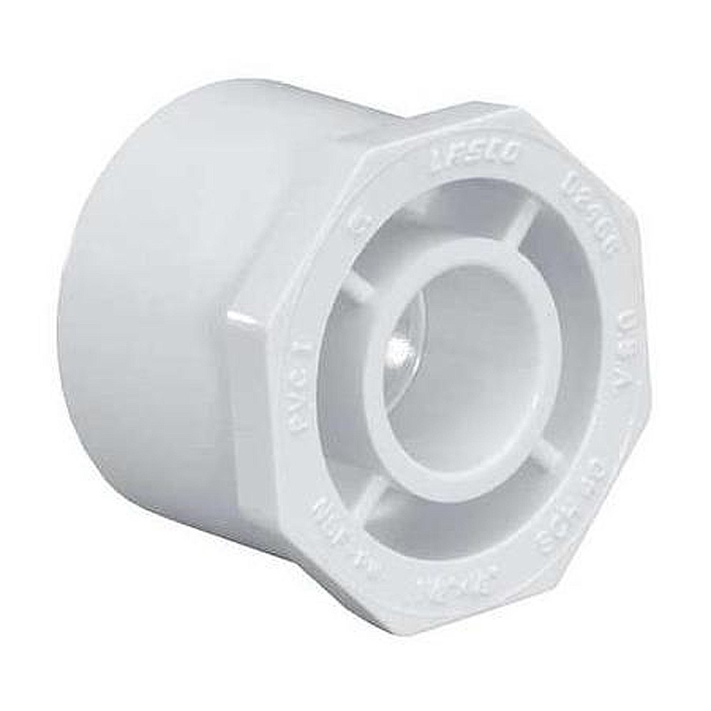 REDUCCIÓN BUSHING PVC CEDULA 40 6X4 PULGADAS