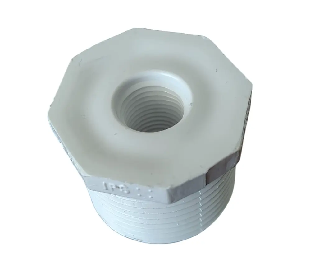 REDUCCIÓN BUSHING ROSCADA PVC CEDULA 40 2X3/4 PULG (50X19MM)