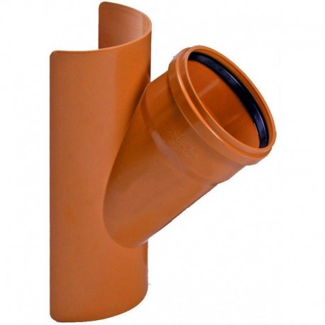 [SAM.160.110] SILLETA ALCANTARILLADO PVC MÉTRICO 160X110MM CEM 30PSI