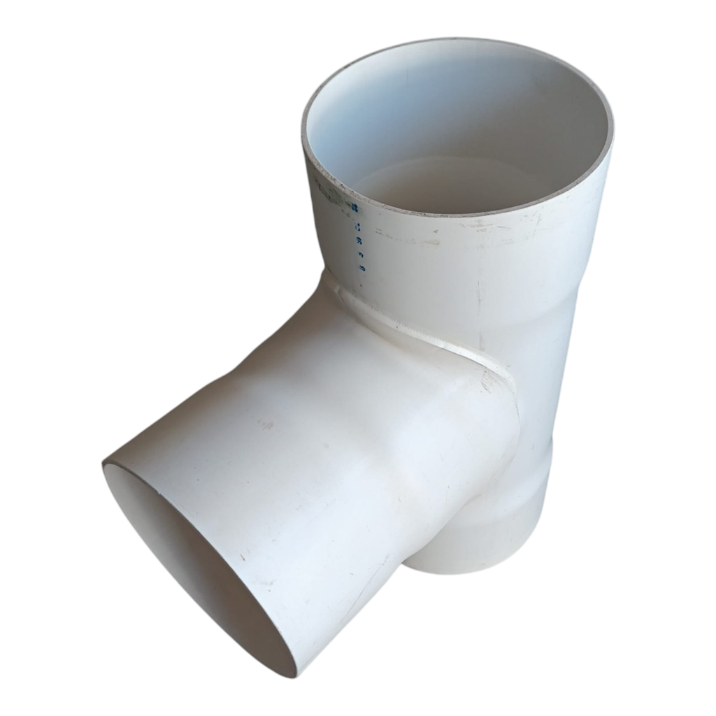 TEE HIDRÁULICA PVC MÉTRICA 200MM (8") BOC 85PSI