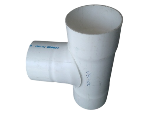 TEE HIDRÁULICA PVC MÉTRICA 250X200MM BOC 85PSI