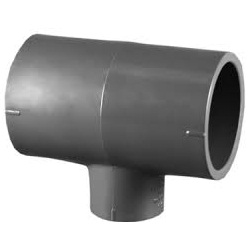 TEE LISA PVC CEDULA 80 R10X4PULG(250X100MM)