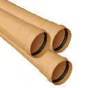 TUBO ALCANTARILLADO PVC SERIE 20 MÉTRICO 200MM(8") TRAMO 6MT