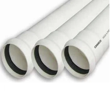 TUBO IRRIGACIÓN PVC CAMPANA 4 PULGADA 80 PSI TRAMO 6MTS