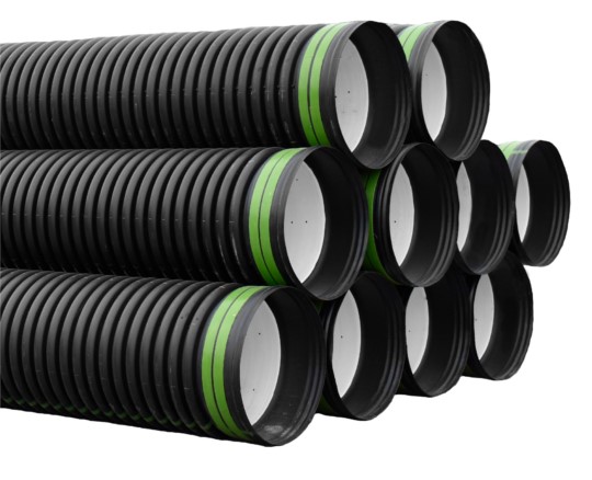 TUBO ALCANTARILLADO PEAD CORRUGADO 42 PULG ADAS 6MTS