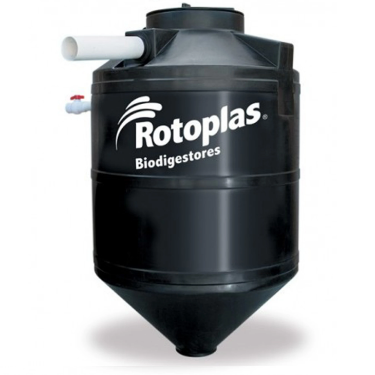 BIODIGESTOR AUTOLIMPIABLE PLÁSTICO 600 LTS