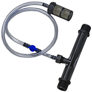 INYECTOR TIPO VENTURI 1PULG SUCCIÓN Y FLUJOMETRO