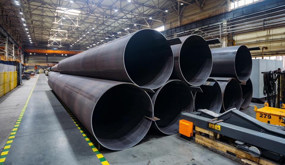 TUBO ACERO AL CARBÓN ERW 18 PULG CEDULA STD (E-9.53MM) TRAMO 6 MTS