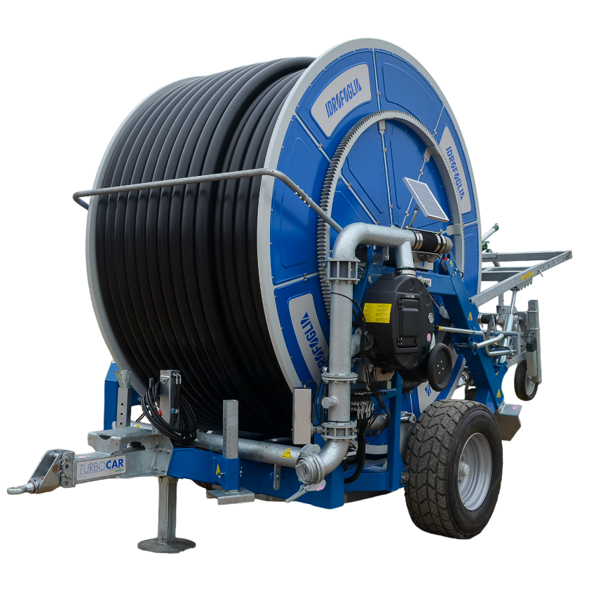 EQUIPO DE RIEGO MECANIZADO TIPO CAÑÓN VIAJERO G3 100X210 12LPS@64PSI 10HA/6P