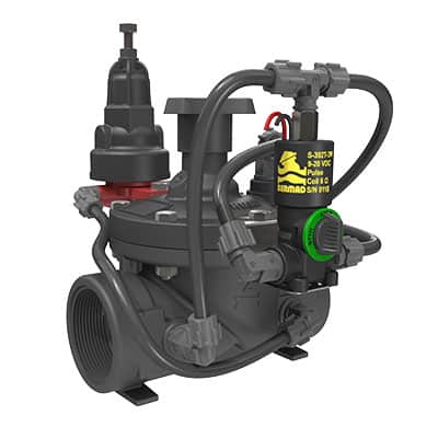 VÁLVULA HIDRÁULICA REDUCTORA DE PRESIÓN NYLON ELECTRICA FPT 2 PULGADAS PN 10