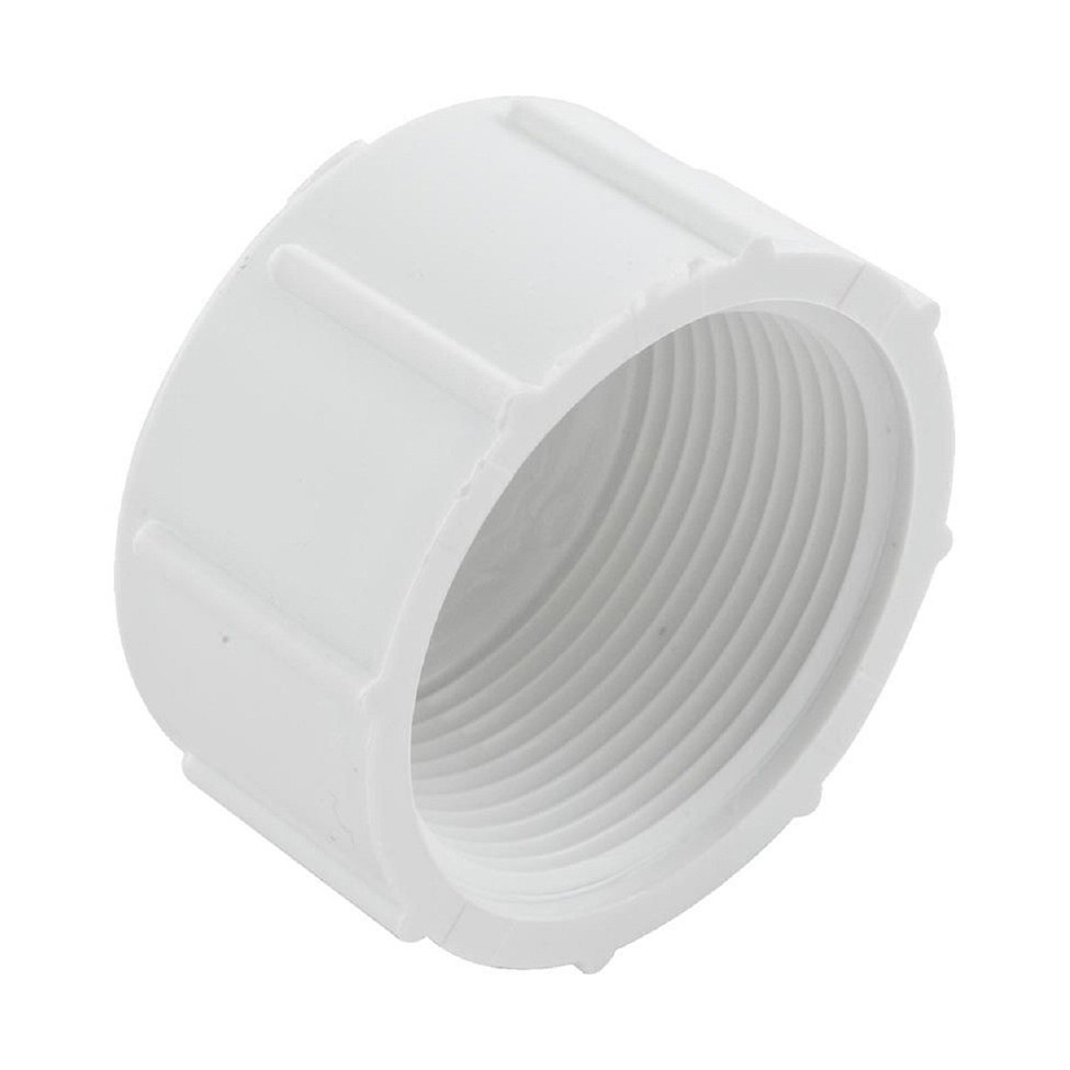 [THR.P40.038] TAPA ROSCADA PVC CEDULA 40 1-1/2 PULGADA