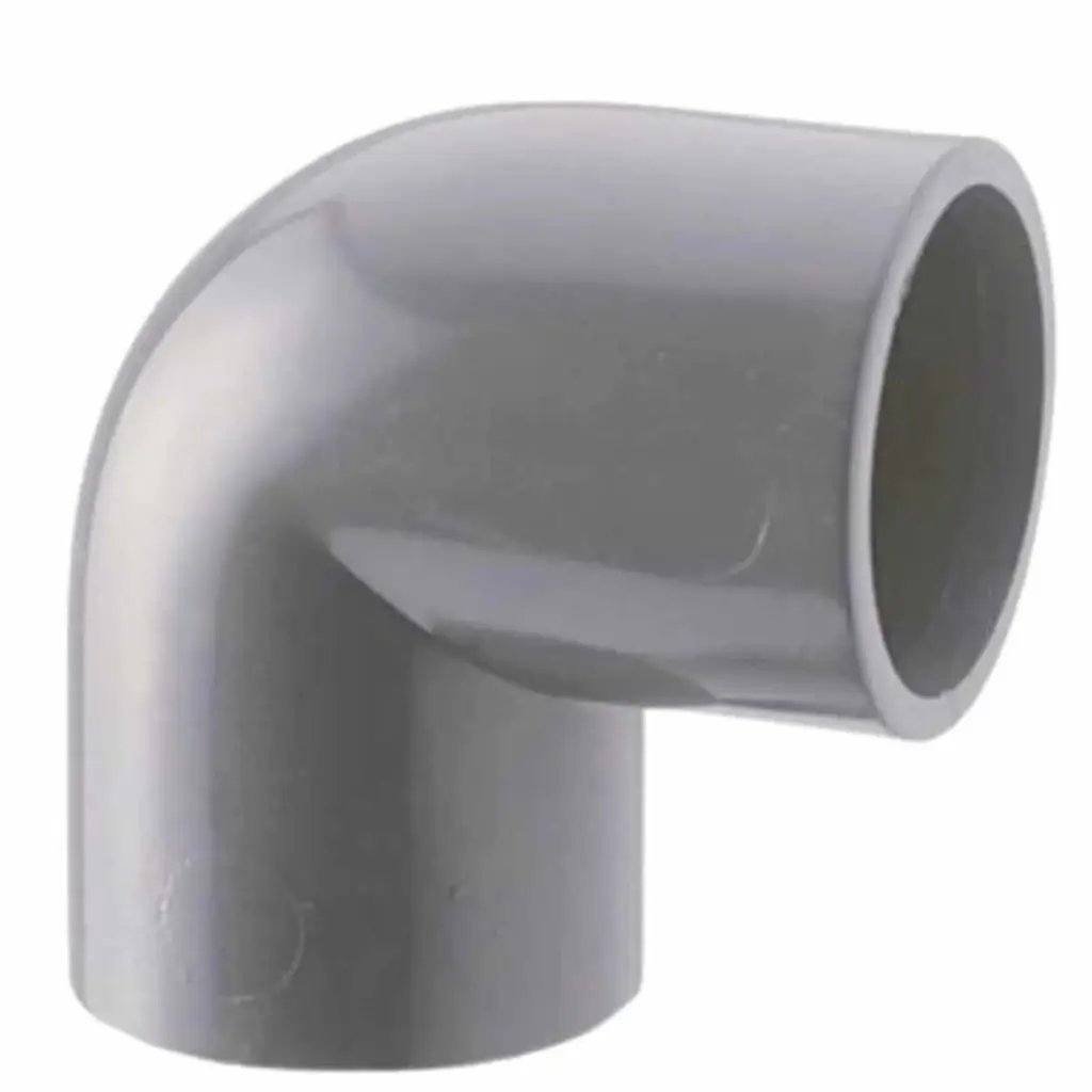 CODO LISO CPVC 90°X1-1/2 PULGADAS CEDULA 80