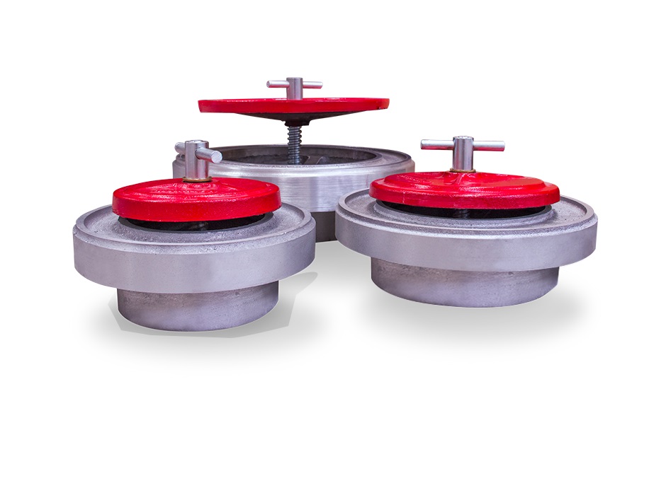 VÁLVULA ALFALFERA INSERTABLE ALUMINIO 8 PULGADAS