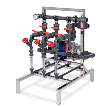 [TIF.V35.300] TREN DE VENTURIS 2ABONOS + 1ACIDO 3000LPH 5.3KG/CM