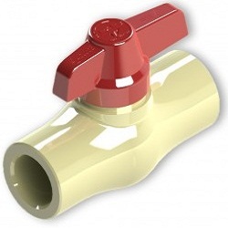 [VBP.CTS.019] VÁLVULA BOLA ECO CPVC 3/4PULG(19MM) CEMENTAR