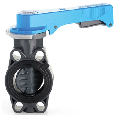 [VMP.P80.150] VÁLVULA PVC MARIPOSA CEDULA 80 6 PULGADAS CON PALANCA