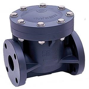 [VCC.EPD.100] VÁLVULA CHECK EPDM COLUMPIO BRIDADO 4 PULG (100MM)