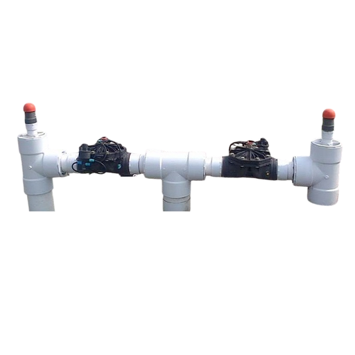 [CDA.434.V21] HIDRANTE DOBLE AUTOMÁTICO 4X3X4PULG VENTOSA 1 Y 2PULG