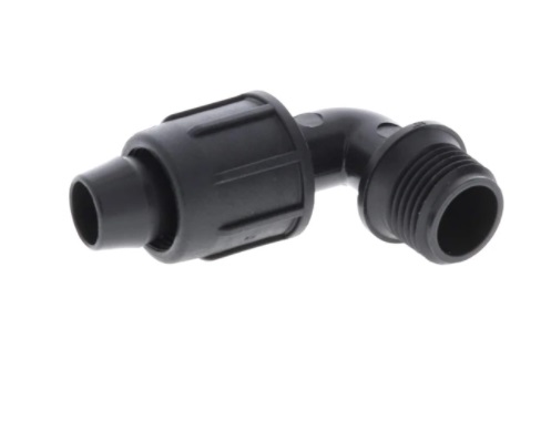 [CTR.M40.M32] CODO 90° TUERCA RÁPIDA MANGUERA-MPT 40MMX11/4PULG
