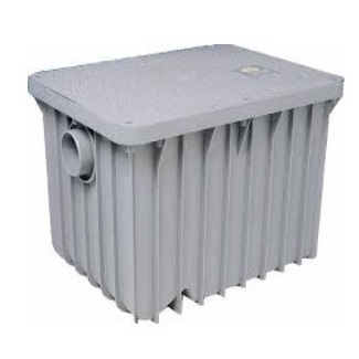 [TSG.100.100] TRAMPA SANITARIA PARA GRASA 4(100MM) 100GPM