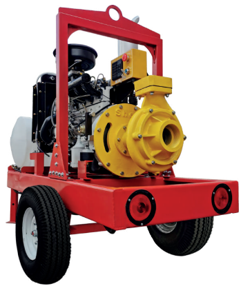 [M44.D20.256] MOTOBOMBA A DIESEL PARA RIEGO 25LPS/60MCA 4X4 BRID 20HP