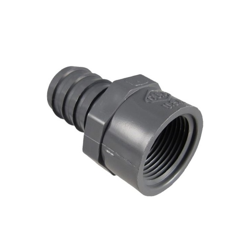 [AIH.P80.050] ADAPTADOR INSERCIÓN RH PVC CEDULA 80 D2PULG(50MM)