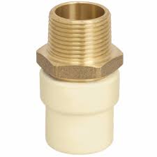 [AMM.CTS.013] ADAPTADOR MACHO METÁLICO ECO CPVC SI 1/2PULG(13MM) CTS