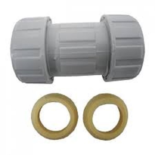[CHC.P40.100] COPLE COMPRESIÓN PVC CEDULA 40 D4PULG(100MM)
