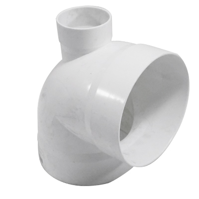 [CSM.90N.42T] CODO SANITARIO ECO PVC MÉTRICO 90X110MM(4) SALIDA T 50MM(2)