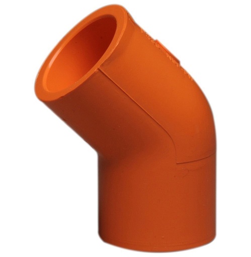 [C45.PBM.025] CODO 45 CPVC SI 1PULG(25MM) BM CEM