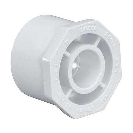 [BL4.032.025] REDUCCIÓN BUSHING PVC CEDULA 40 1-1/4X1 PULGADAS