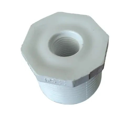 [BR4.038.013] REDUCCIÓN BUSHING ROSCADA PVC CEDULA 40 1-1/2X1/2 PULG (38X13MM)