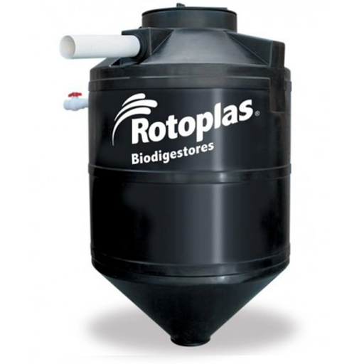 [BPA.001.300] BIODIGESTOR AUTOLIMPIABLE PLÁSTICO 1300 LTS