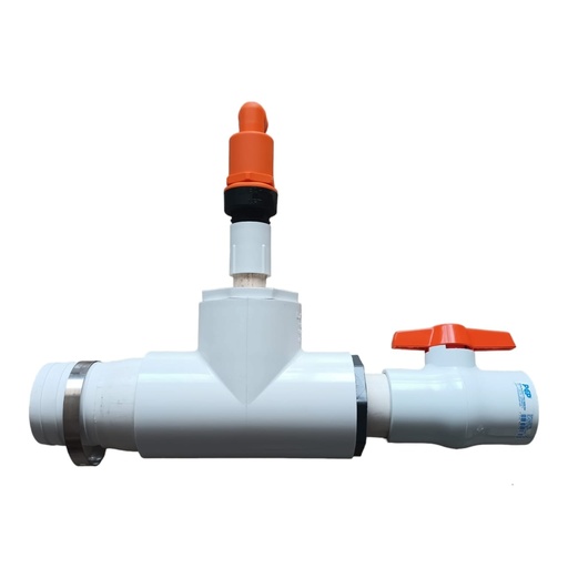 [PMS.321.EPL] PURGA PARA MANGUERA SECUNDARIA 3X2 ECO C/VENTOSA 1PULG PL