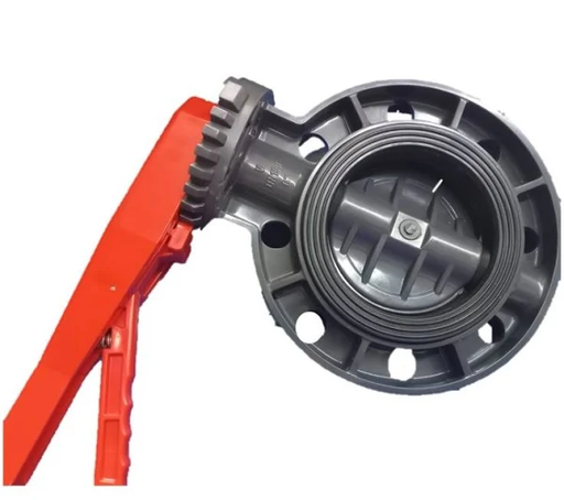 [VMP.P80.EC3] VÁLVULA PVC MARIPOSA CEDULA 80 ECO 3 PULGADAS CON PALANCA