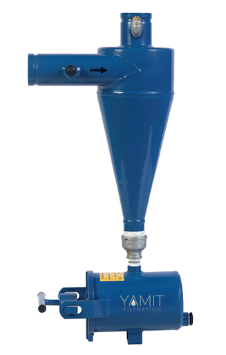 [FHM.650.F75] FILTRO HIDROCICLÓN METÁLICO 6PULG PARA 30-50LPS BRIDADO