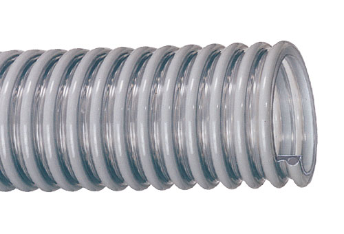 [MTA.R12.250] MANGUERA TRANSPARENTE ANILLADA PARA SUCCIÓN Y DESCARGA R10 PULGADAS 25 PSI 12.2MT