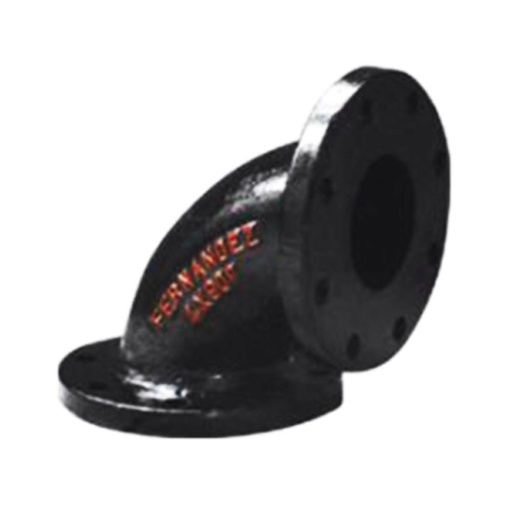 [CBA.902.100] CODO FOFO BRIDADO 90°X4 PULGADAS 200 PSI