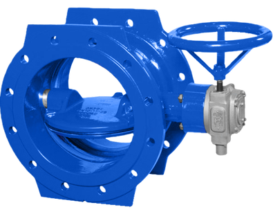 [VMV.DE15.630] VÁLVULA MARIPOSA DE DOBLE EXCENTRICIDAD CON VOLANTE R24PULG(630MM)