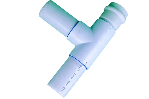 [TCE.P26.075] TEE HIDRÁULICA PVC INGLES 3 PULGADAS CAM-ESP-ESP 140PSI